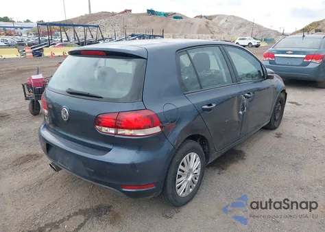 2012 Volkswagen Golf 2.5L 4-Door from USA, damaged, VIN WVWDB7AJ6CW040631